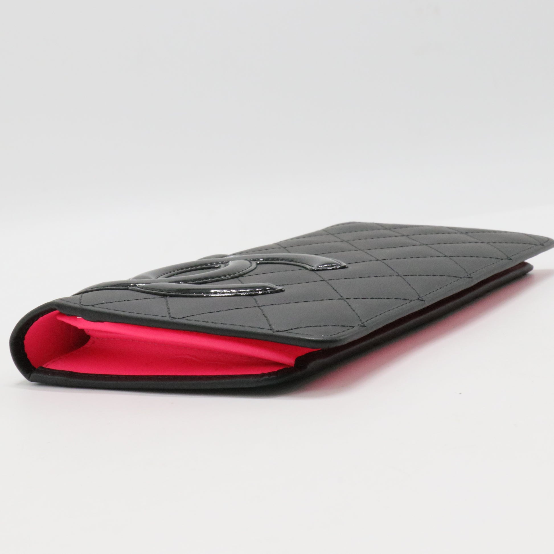 Cambon Bifold Wallet Quilted Lambskin Long