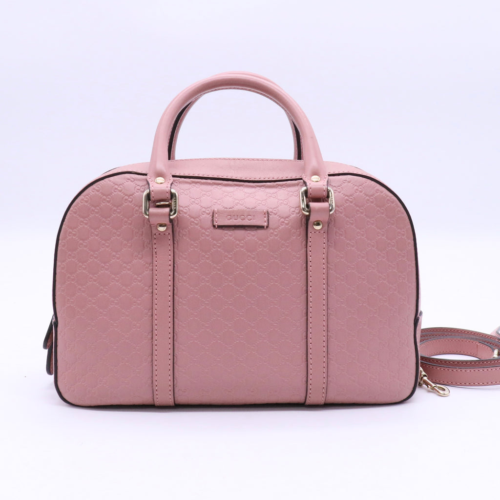 Microguccissima Leather Handbag Twins LDJ3629