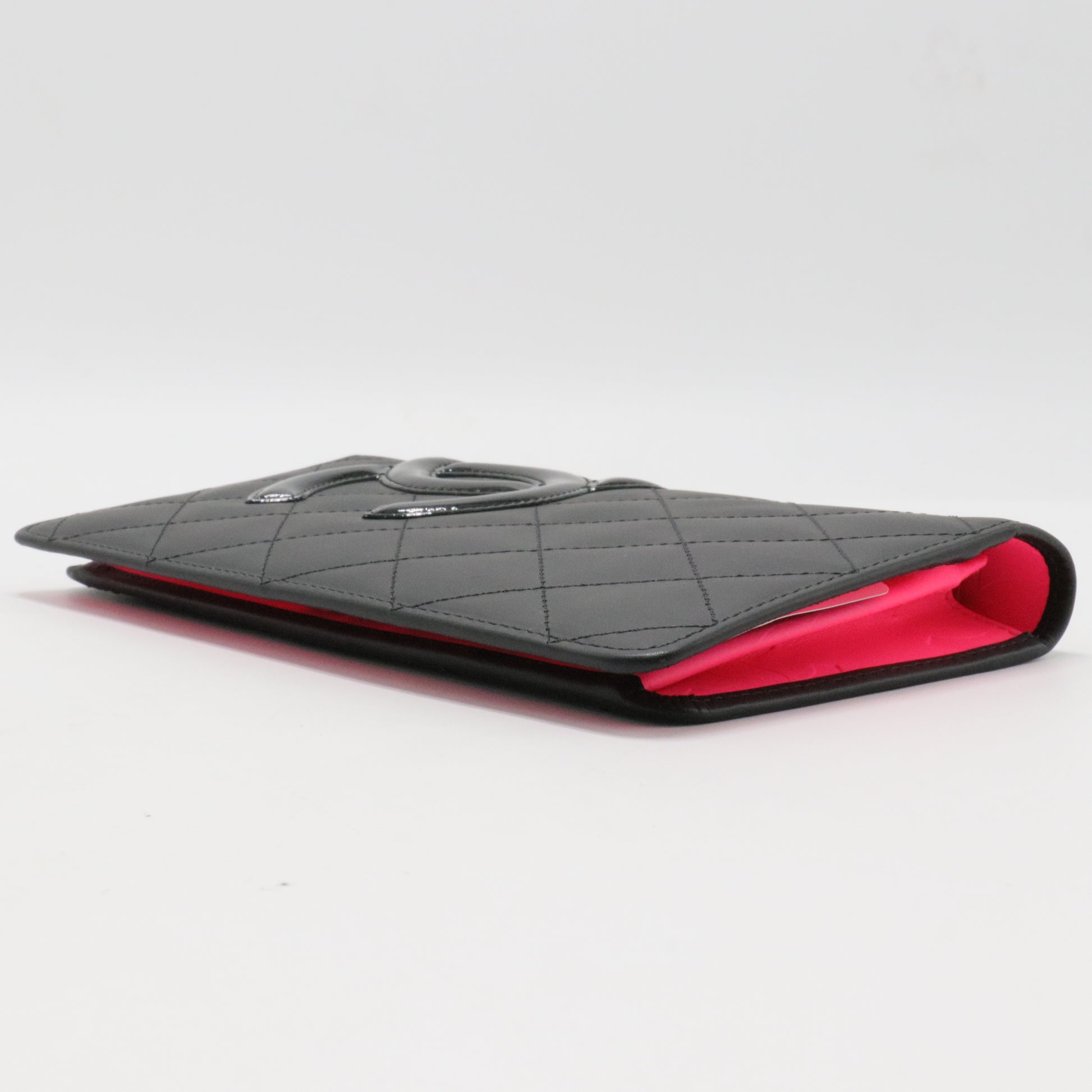 Cambon Bifold Wallet Quilted Lambskin Long