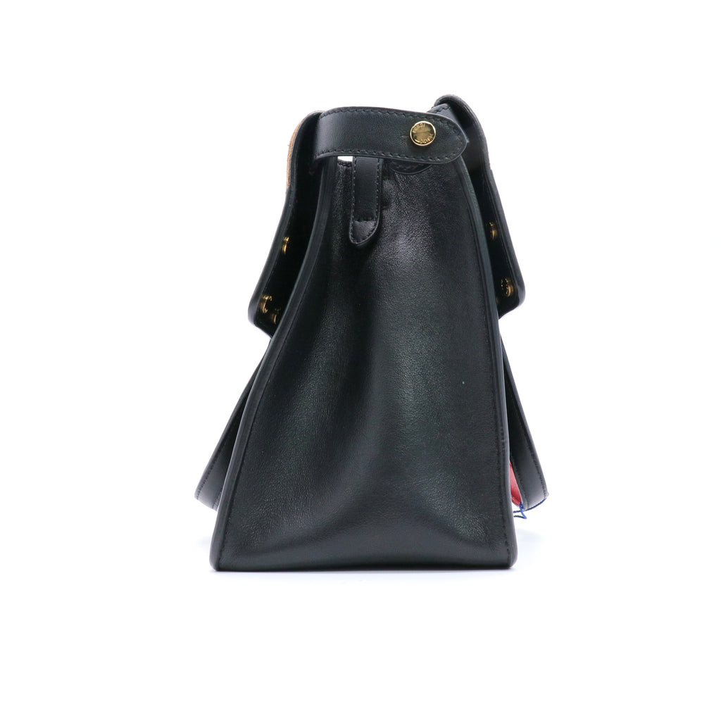Flip Grace Convertible Tote Leather with Suede Medium twins