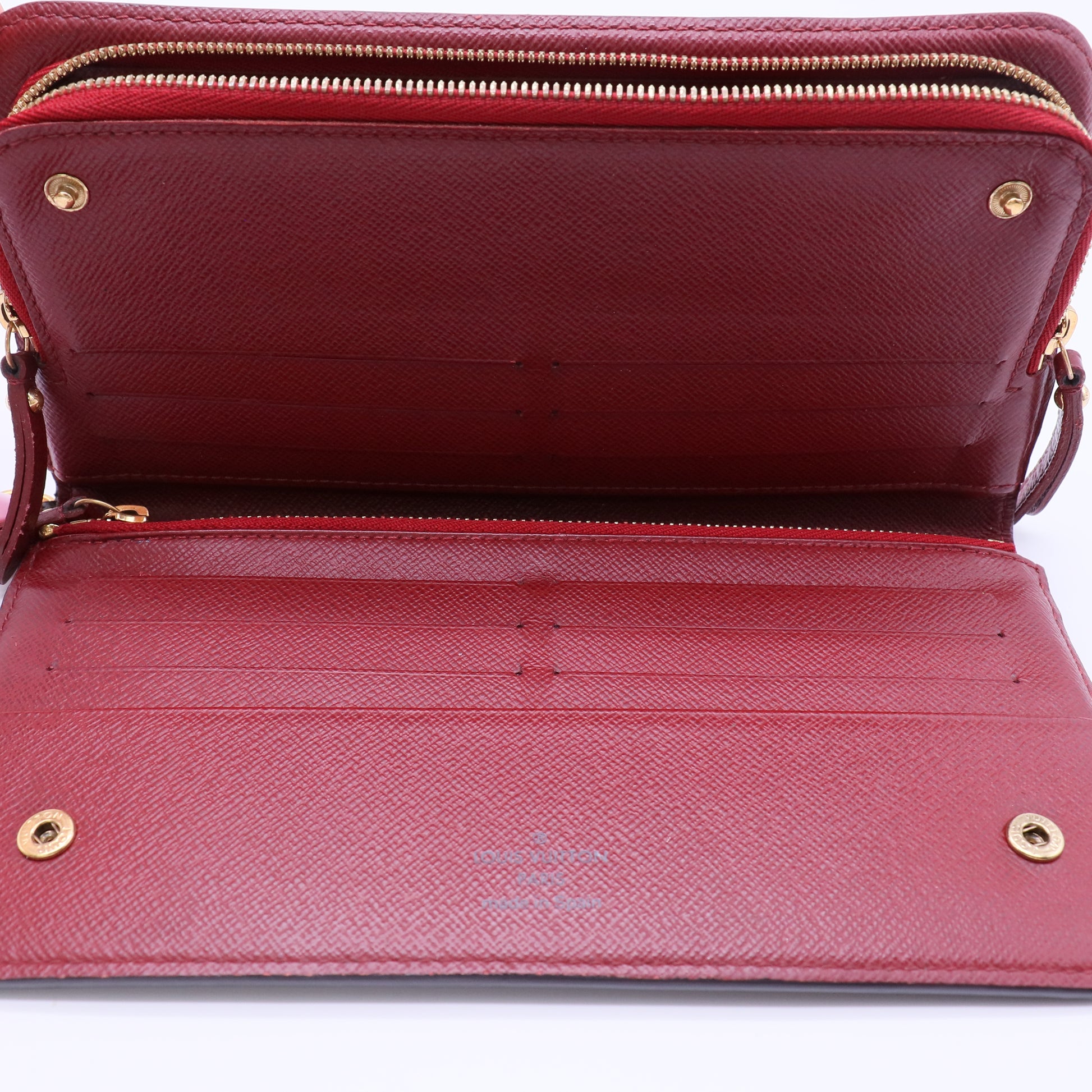 Louis Vuitton Monogram Clemence Wallet Twins LDJ4136