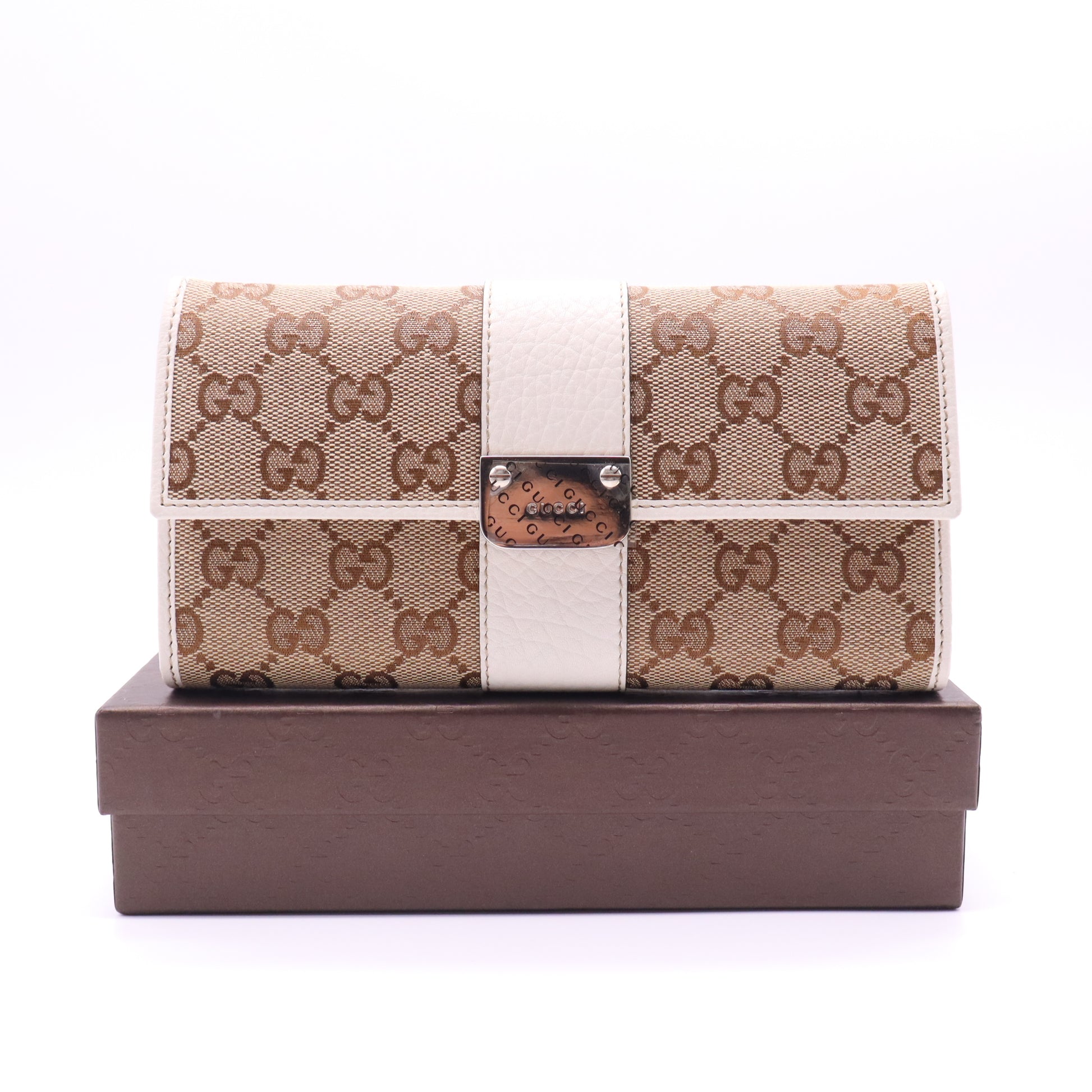 Monogram Continental Flap Wallet Coral W21563