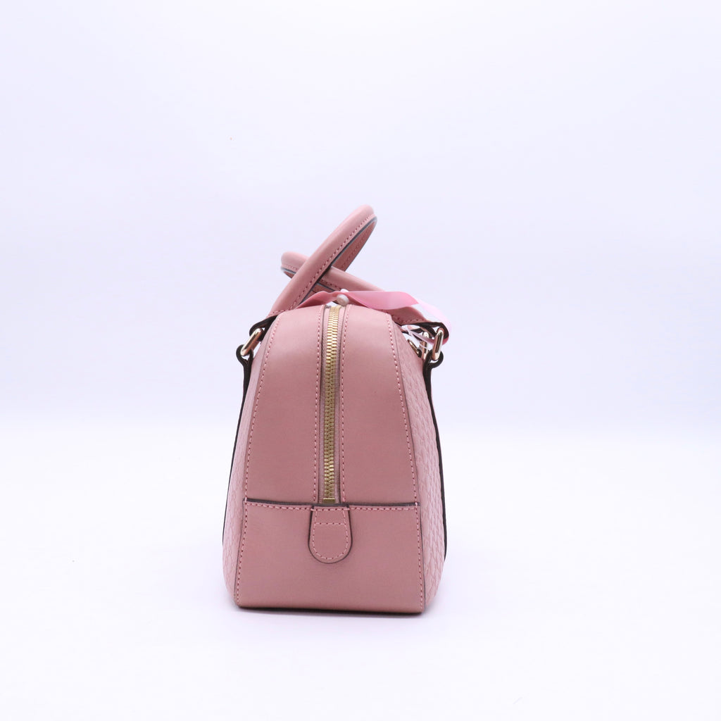 Microguccissima Leather Handbag Twins LDJ3629