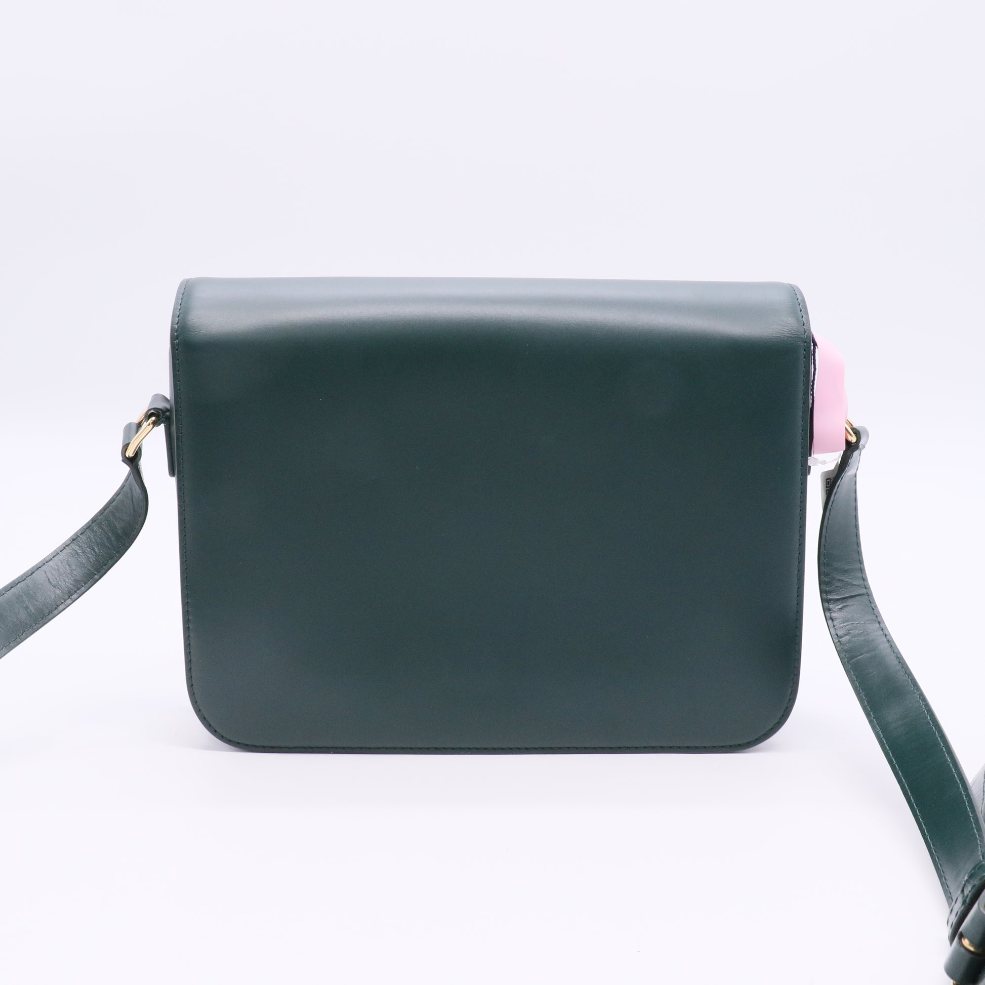 Triomphe Shoulder Bag Smooth Calfskin Medium Twins