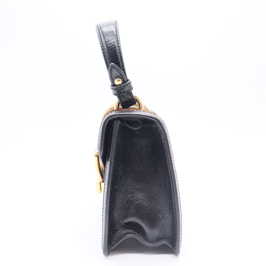 Velvet GG Monogram Super Mini Sylvie Chain Shoulder Bag Gisel