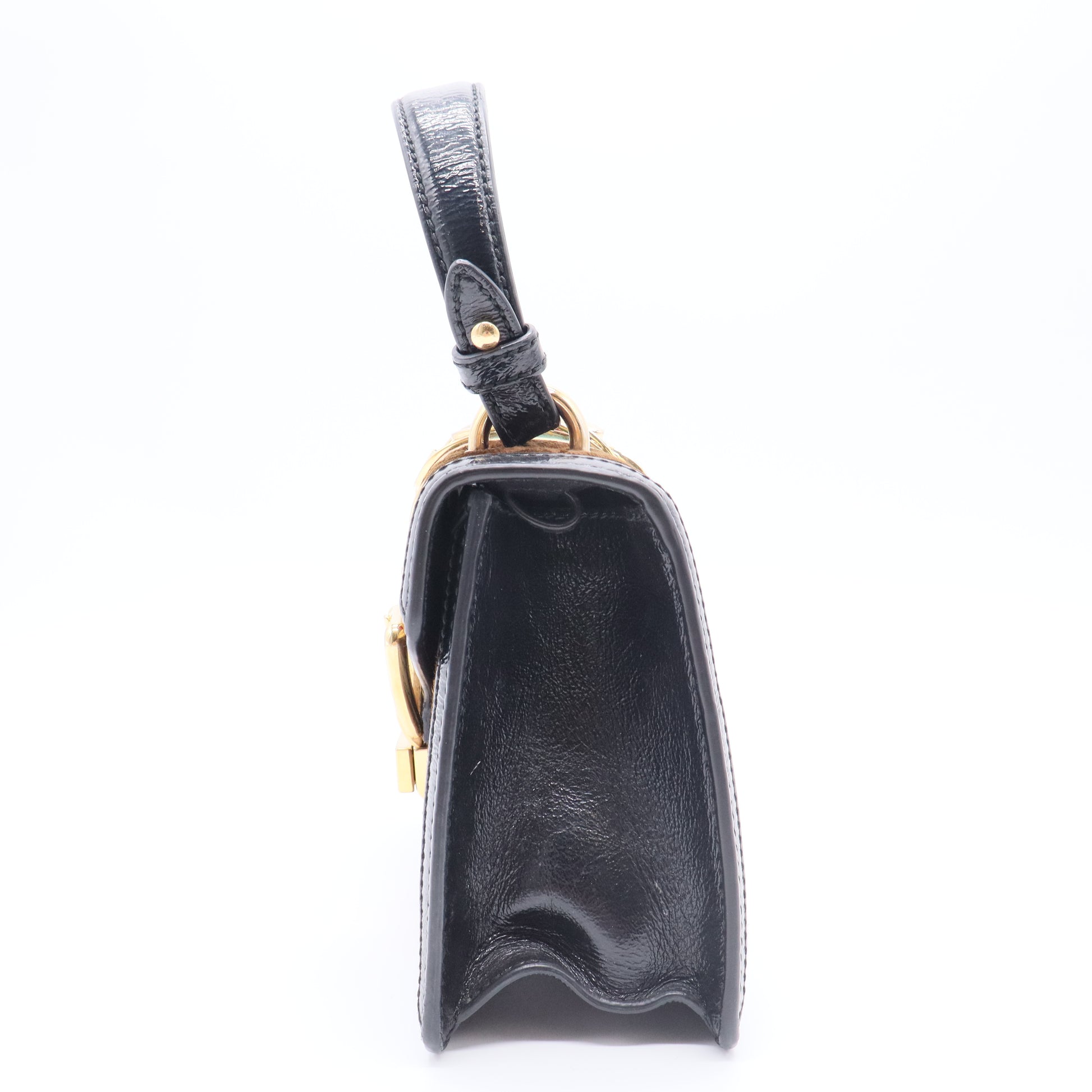 Velvet GG Monogram Super Mini Sylvie Chain Shoulder Bag Gisel