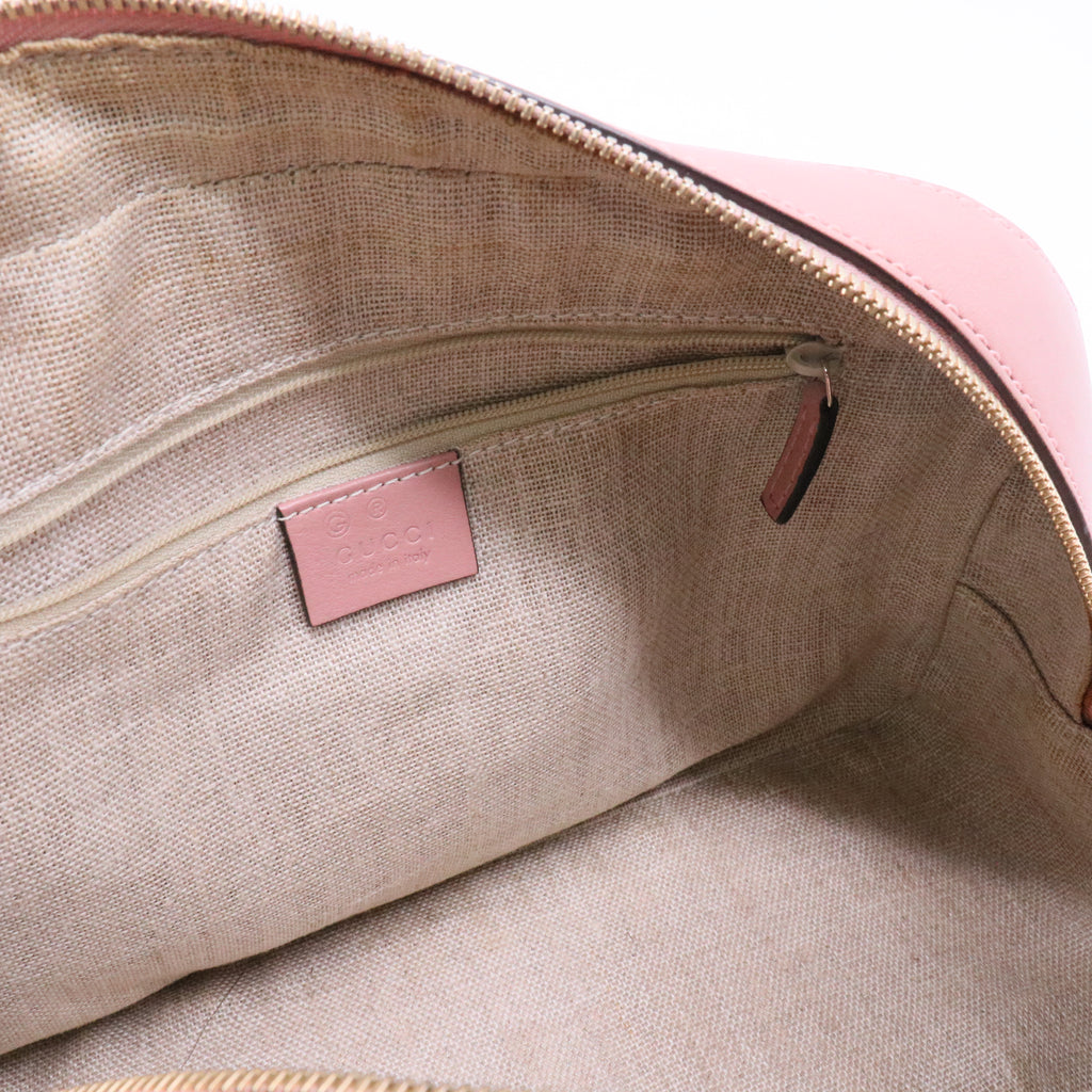 Microguccissima Leather Handbag Twins LDJ3629