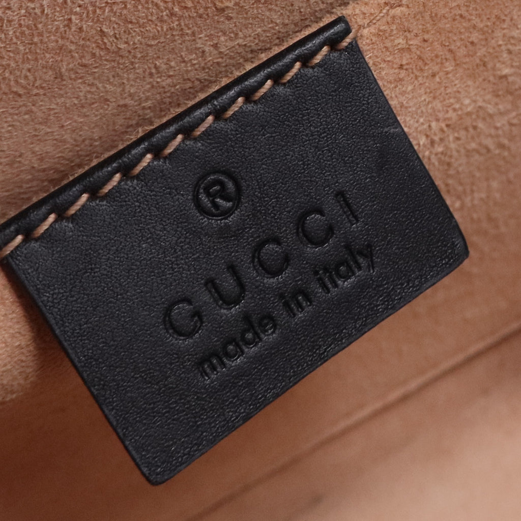 Velvet GG Monogram Super Mini Sylvie Chain Shoulder Bag Gisel