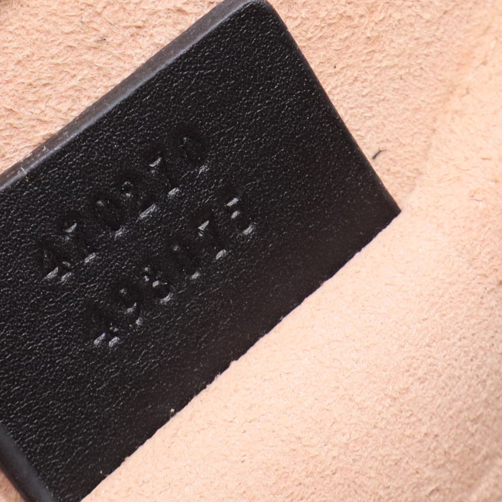 Velvet GG Monogram Super Mini Sylvie Chain Shoulder Bag Gisel