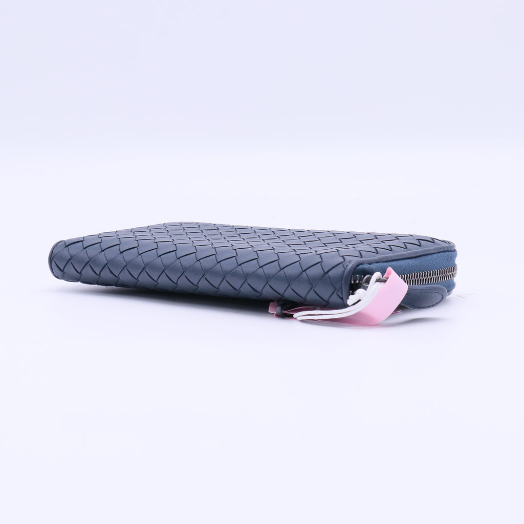 Zip Around Wallet Intrecciato Nappa Long Twins LDJ4149