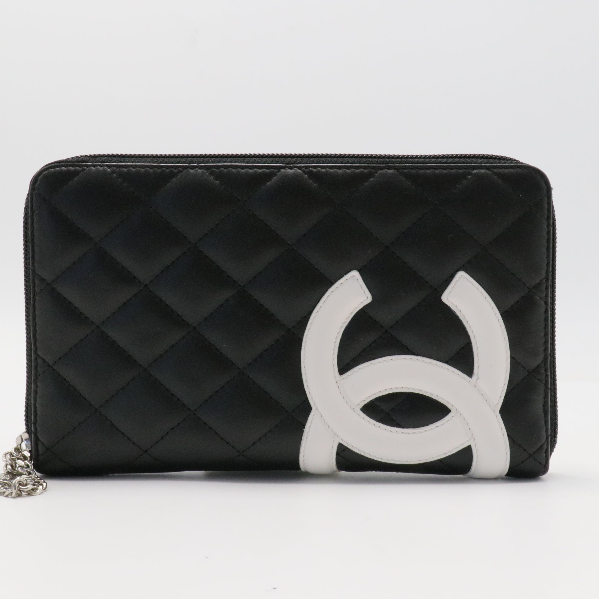 Cambon Zip Around Organizer Wallet Quilted