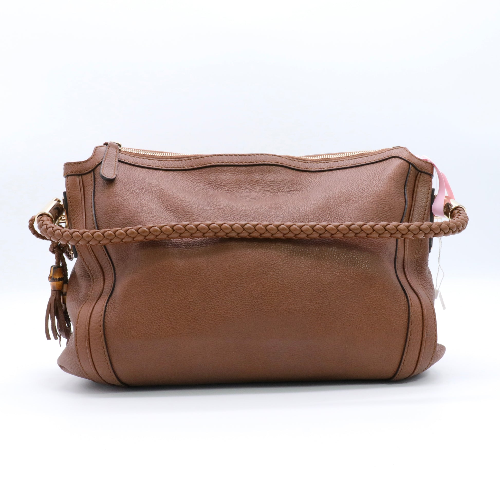 Brown Gucci Bella Shoulder Bag twins