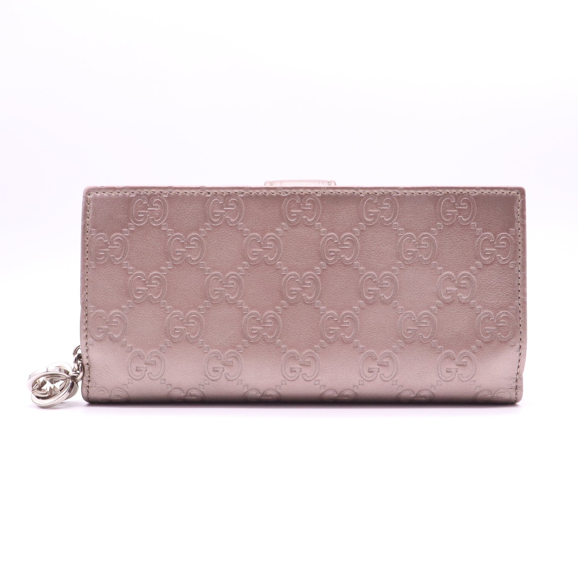 GG Signature Leather Continental Wallet W21463