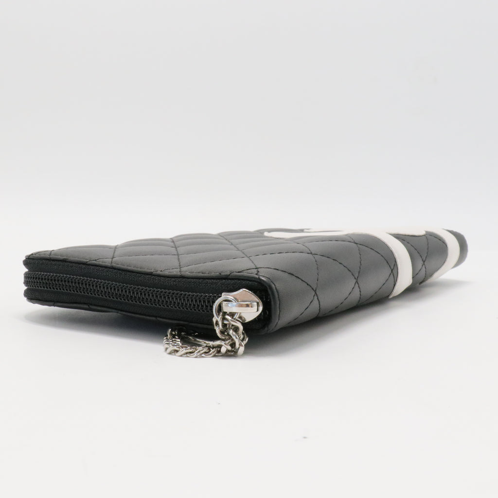 Cambon Zip Around Organizer Wallet Quilted