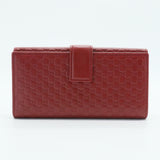 Continental Flap Wallet Microguccissima Leather Long