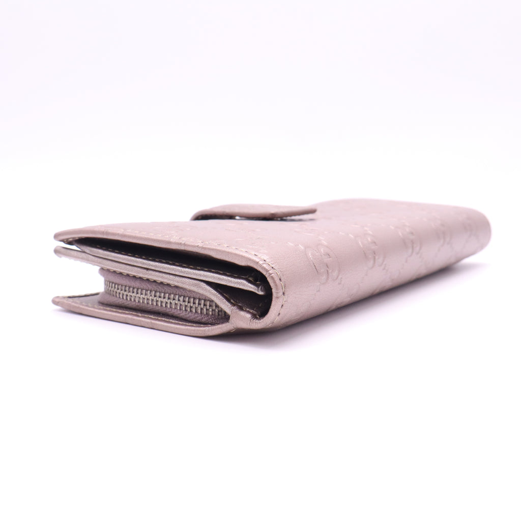 GG Signature Leather Continental Wallet W21463