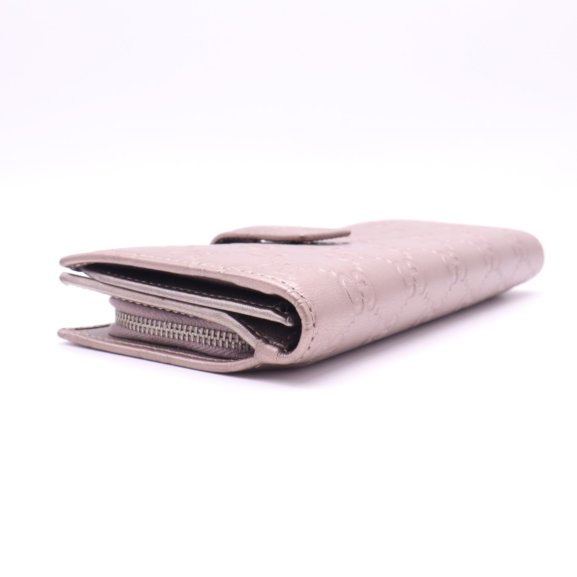 GG Signature Leather Continental Wallet W21463