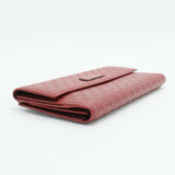 Continental Flap Wallet Microguccissima Leather Long