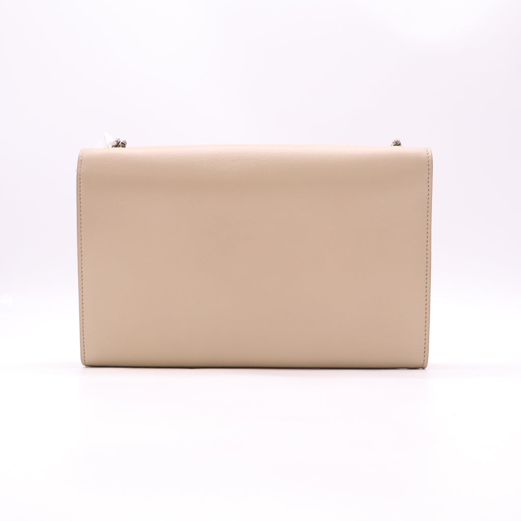 Saint Laurent Kate Medium Chain Shoulder Bag with Textured Rope YSL Logo B23353