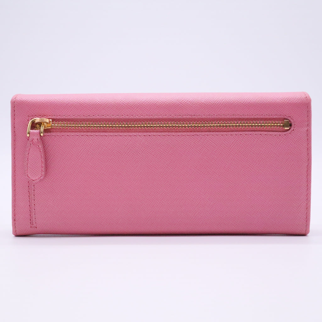 Saffiano Pink Wallet