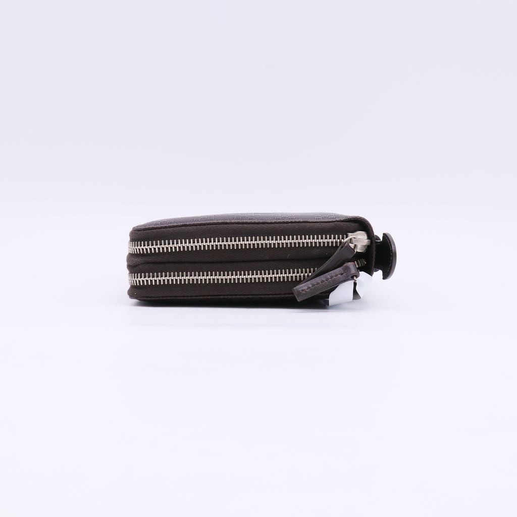 Gucci Diamante Travel Organizer Double Zip Around Wallet twins W23043