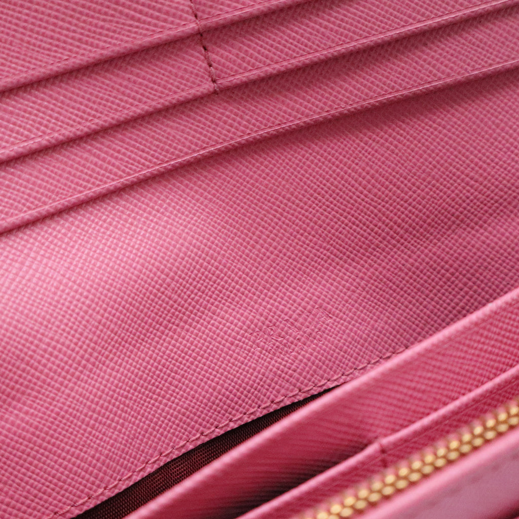 Saffiano Pink Wallet