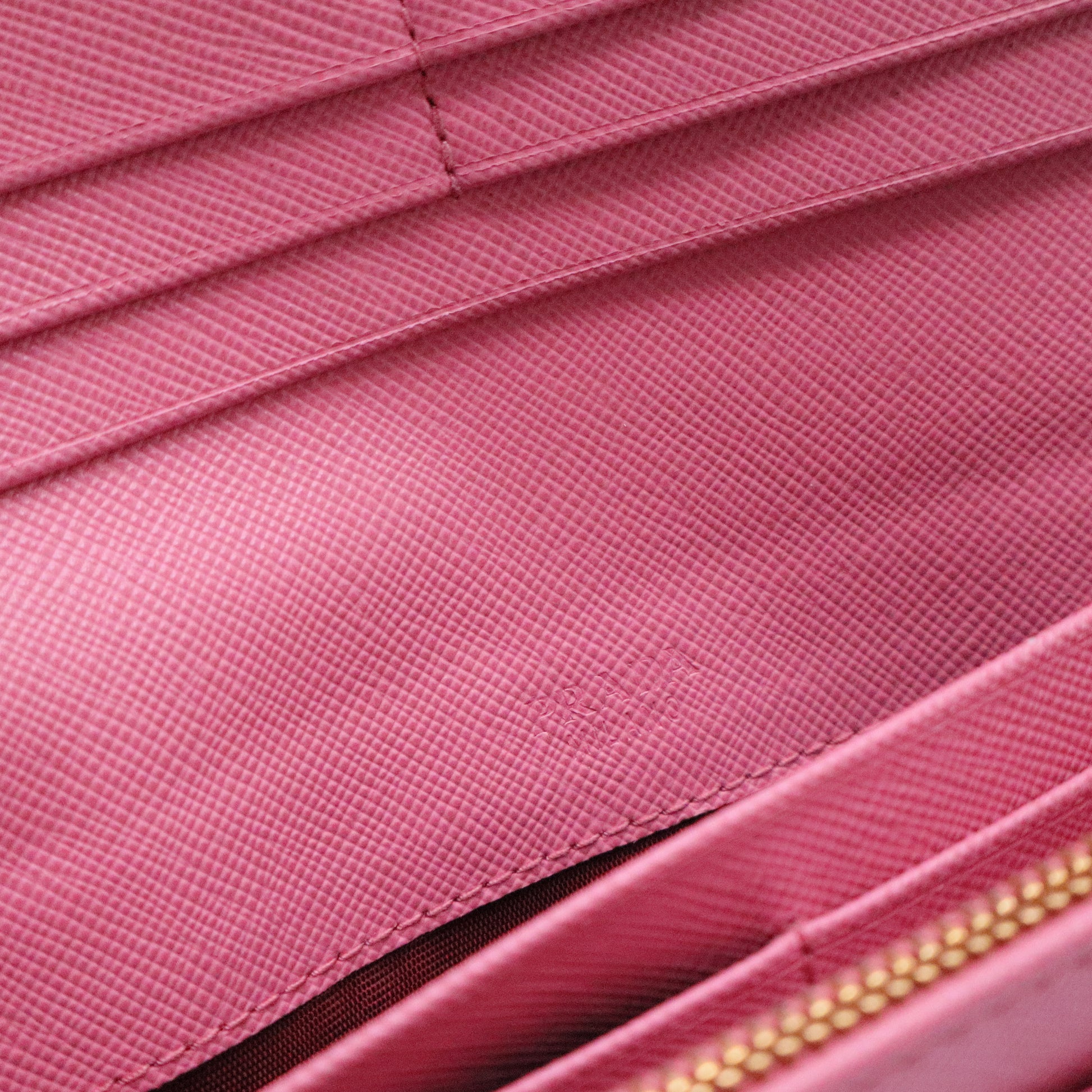 Saffiano Pink Wallet