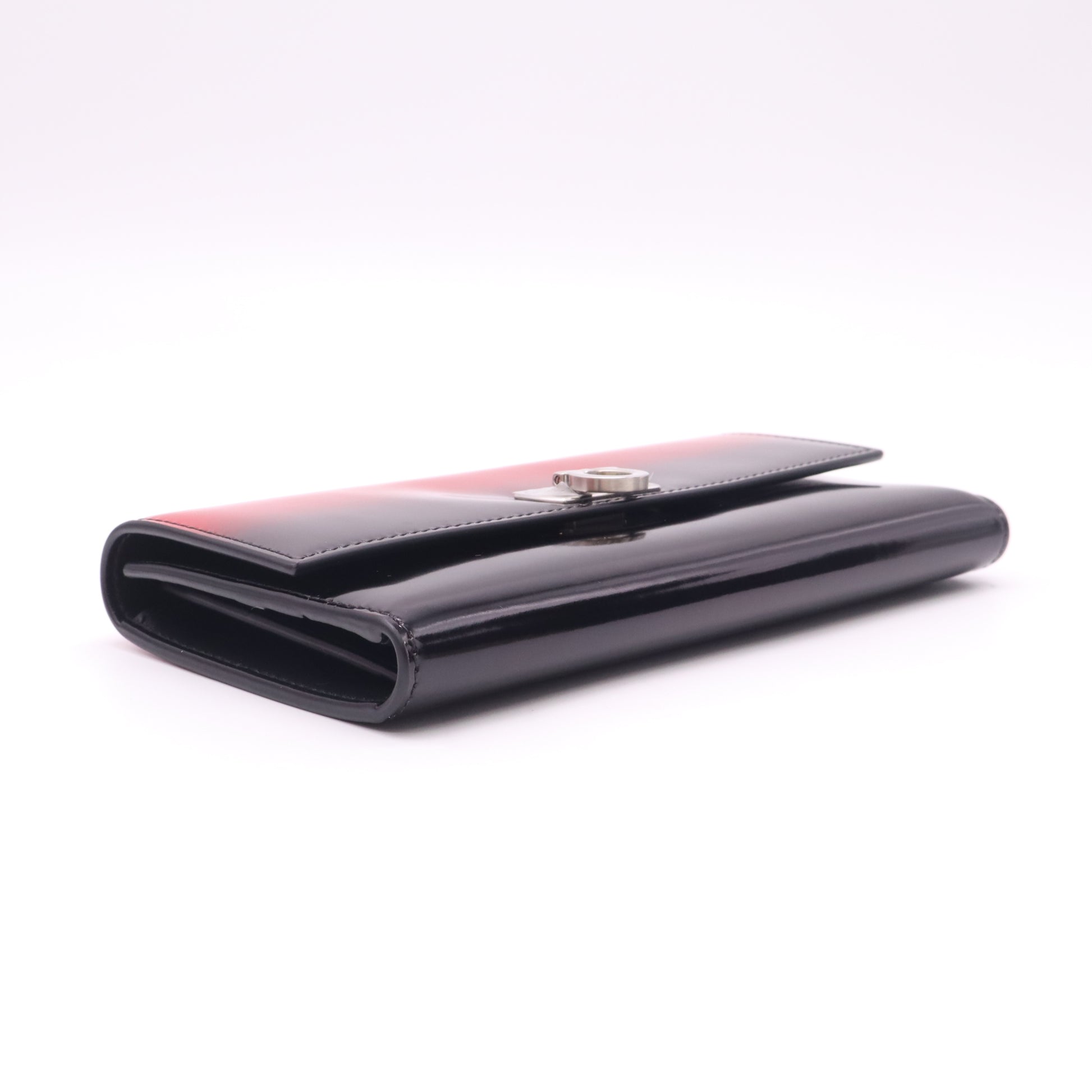 Gancini Continental Wallet in Patent Leather W22630