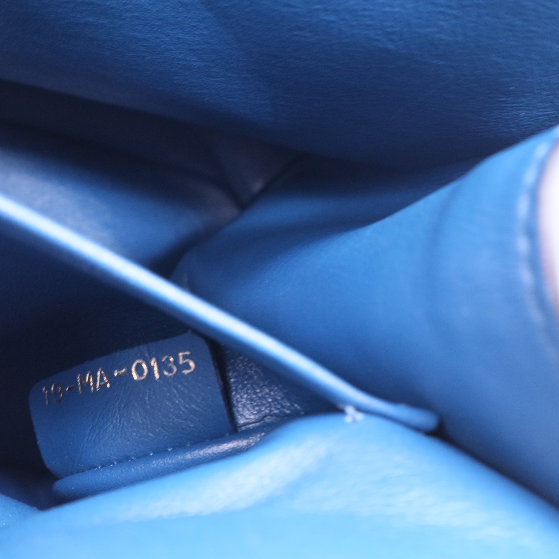 Be Dior Bag Pebbled Leather Small B20039