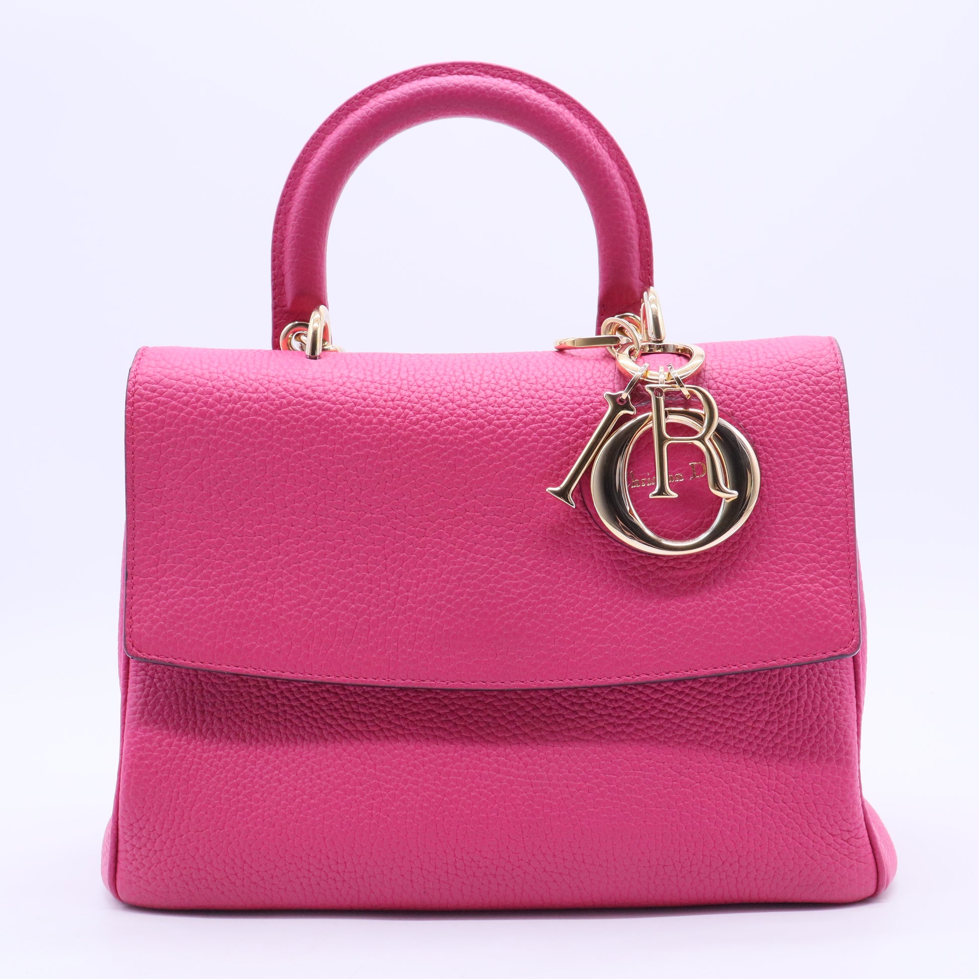 Be Dior Bag Pebbled Leather Small B20039