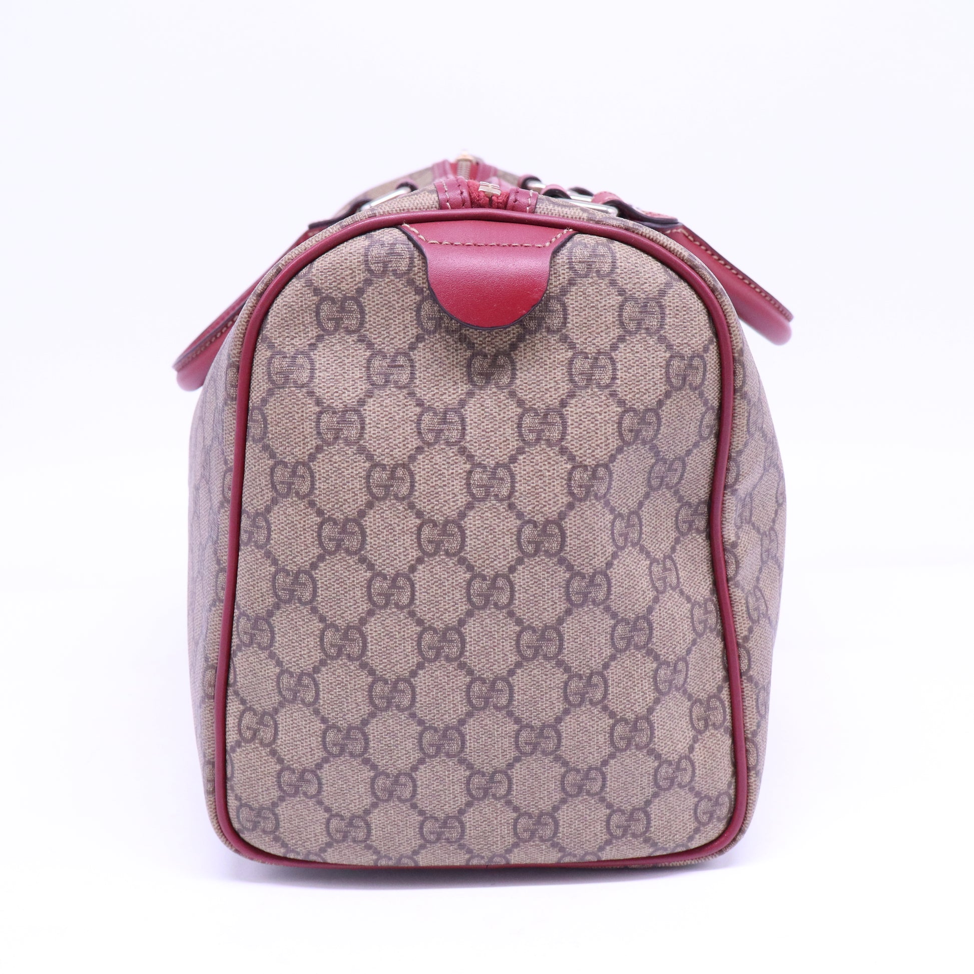 Ophidia Boston leather handbag