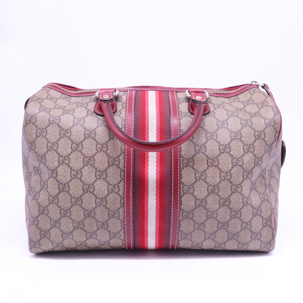 Ophidia Boston leather handbag