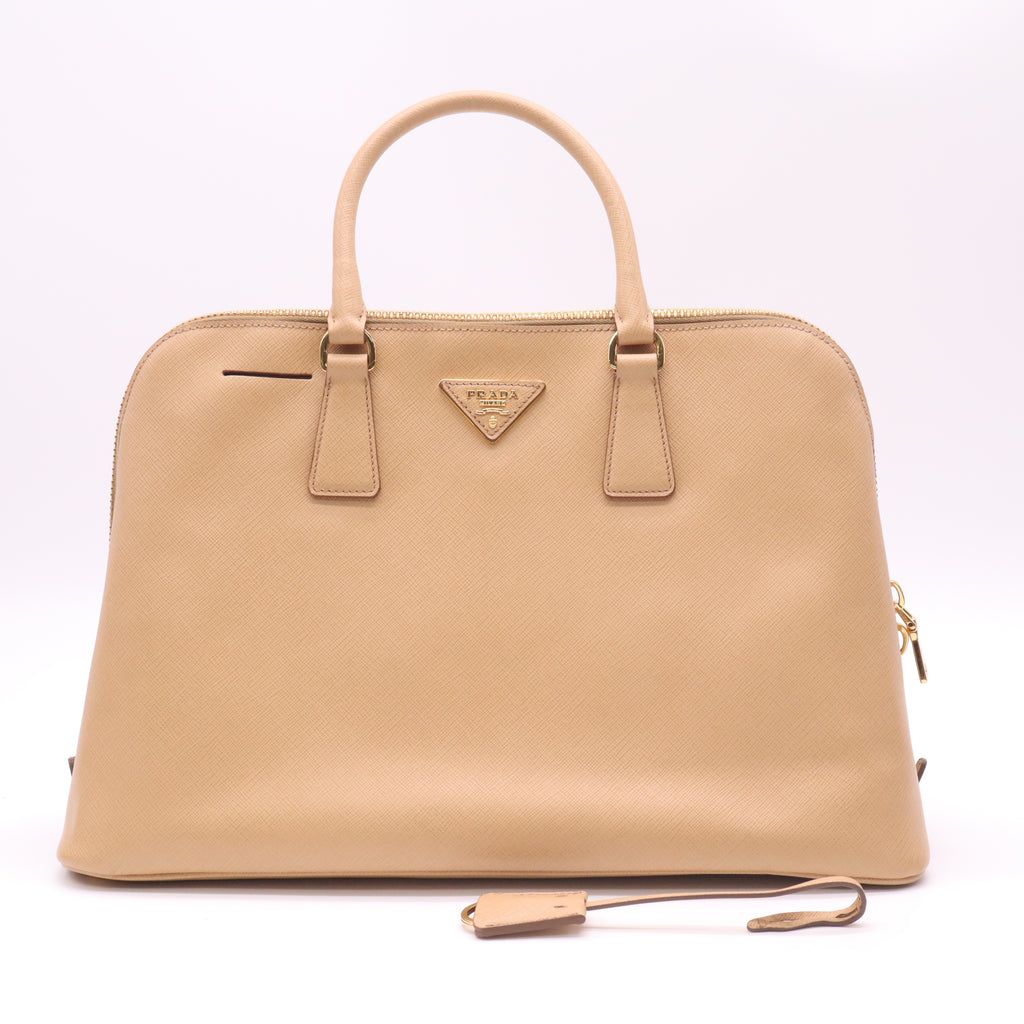 Prada Saffiano Lux Medium Promenade Dome Tote B23265