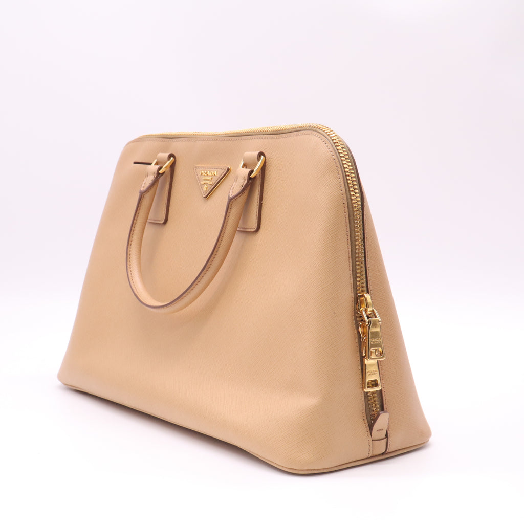 Prada Saffiano Lux Medium Promenade Dome Tote B23265