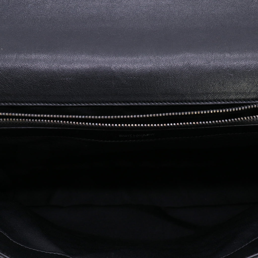 Classic Monogram College Bag Matelasse Chevron Leather Twins LDJ5654