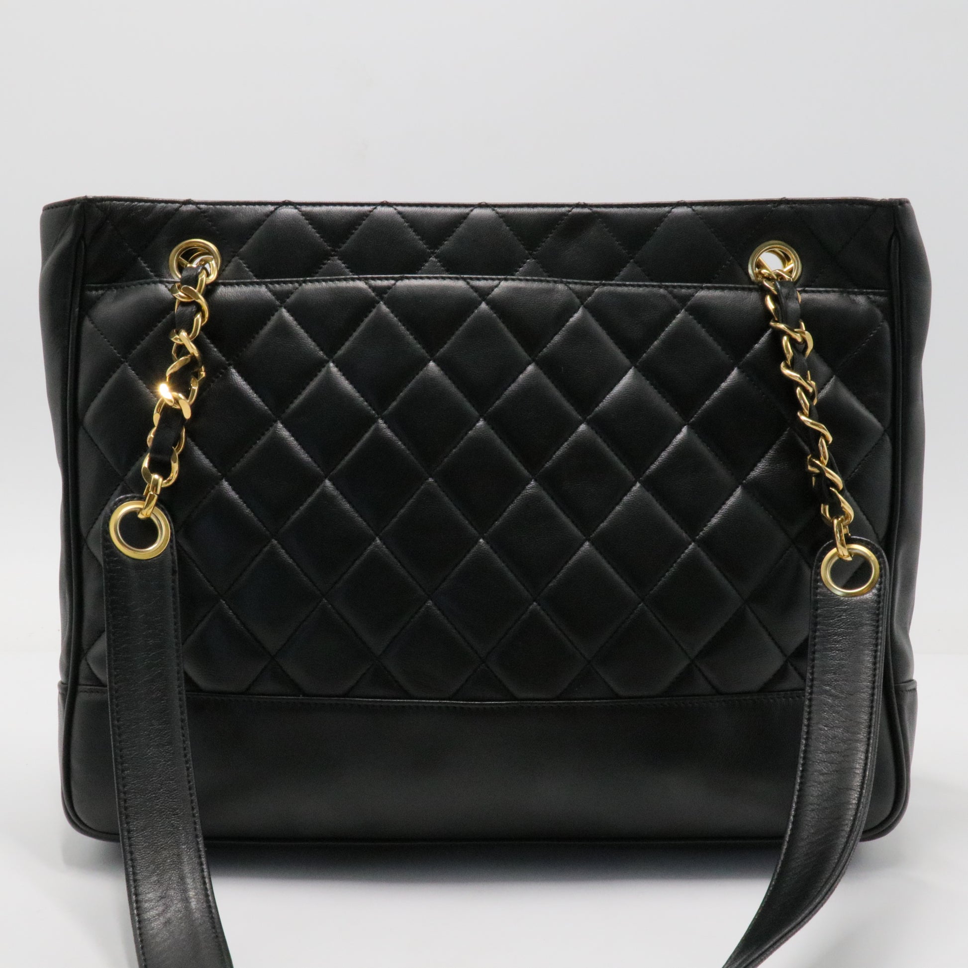 Lambskin Quilted Tote