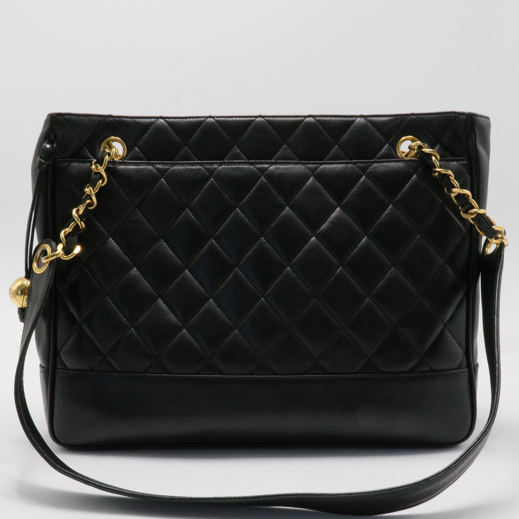 Lambskin Quilted Tote