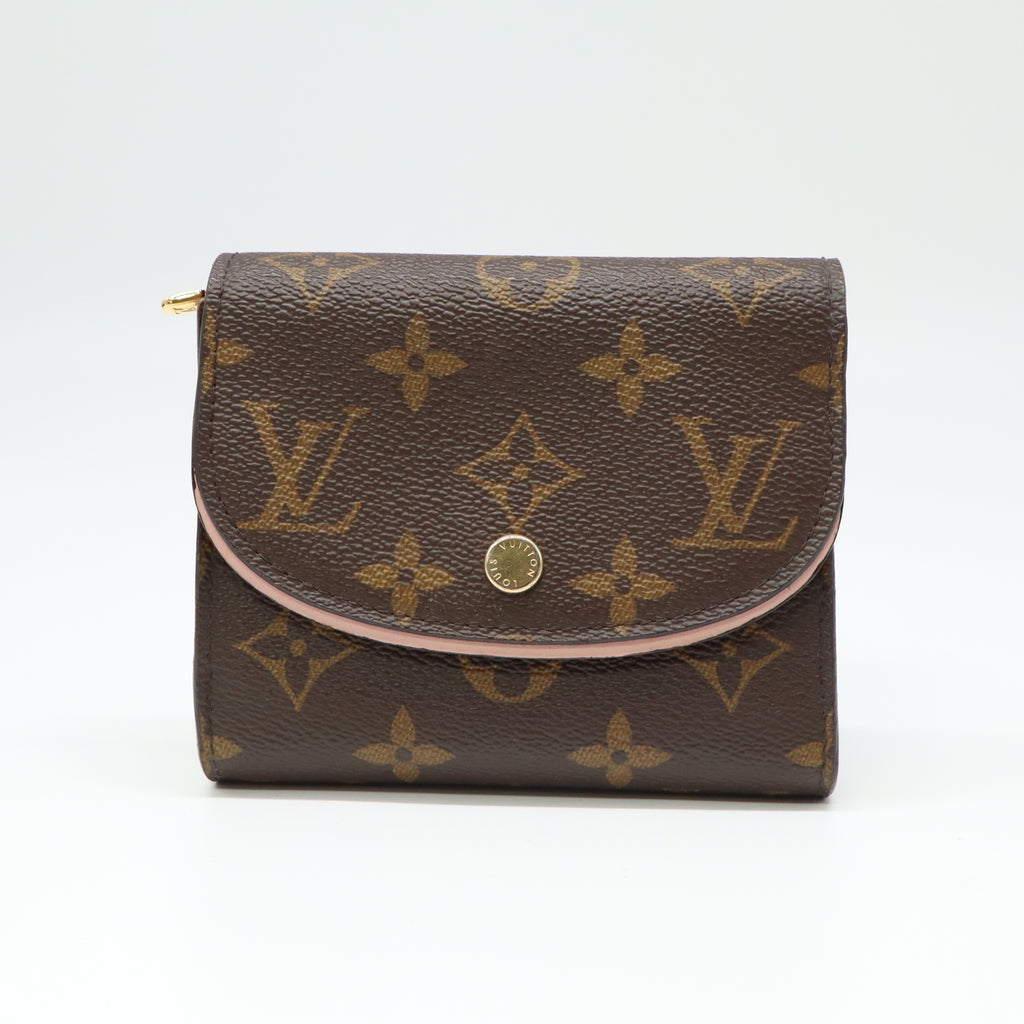 Louis Vuitton Monogram Canvas Ariane Compact Wallet Rose W21774