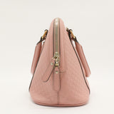 Dome Satchel Microguccissima Leather Medium