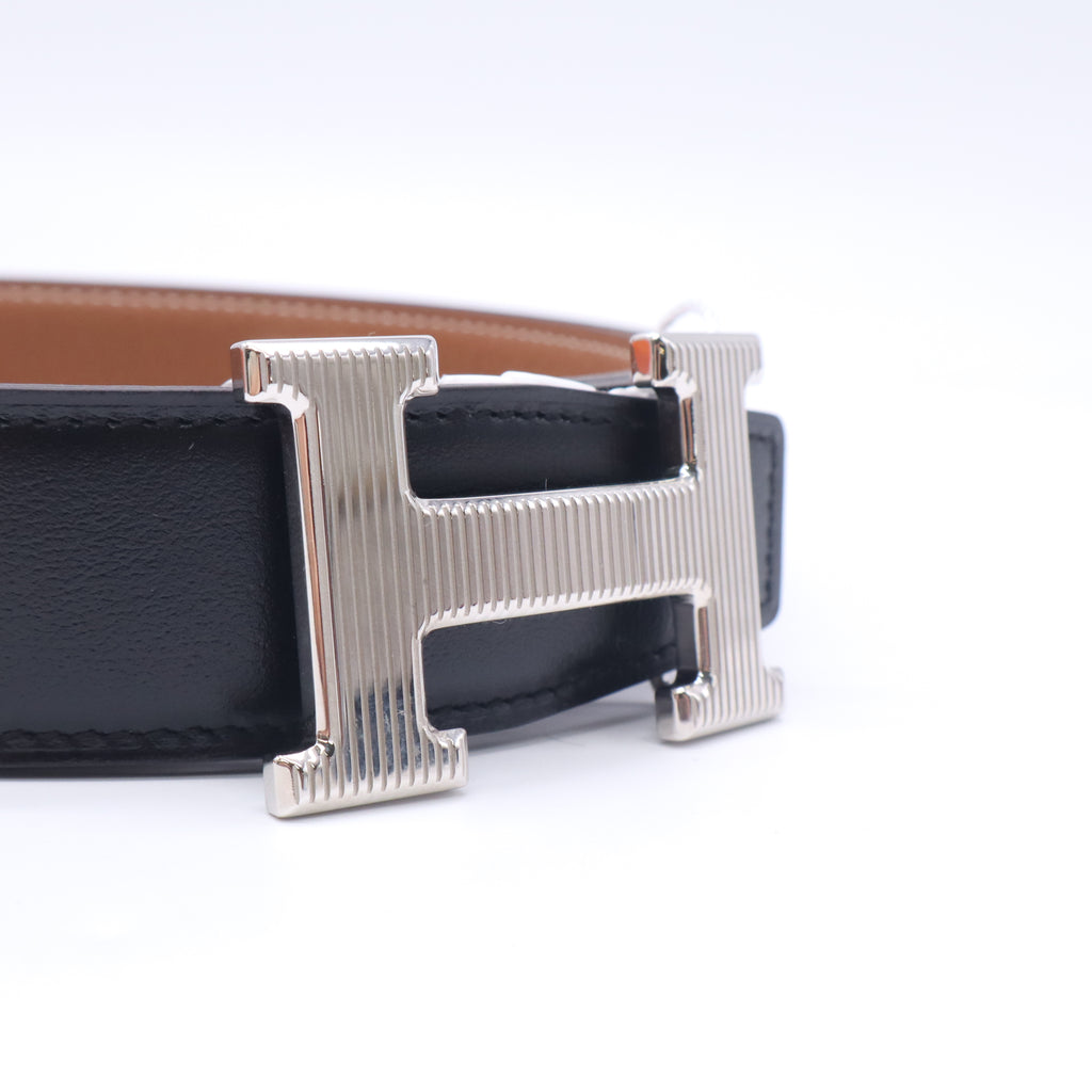 Hermès Reversible 32mm H Strié Belt twins LDZ1041