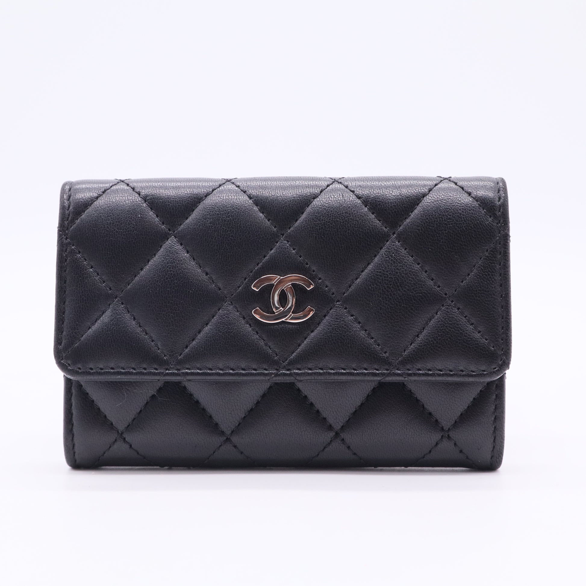 2011-2012 Interlocking CC Logo Trifold Wallet