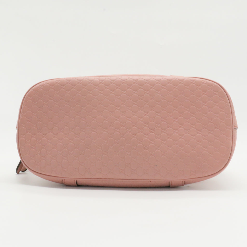 Dome Satchel Microguccissima Leather Medium