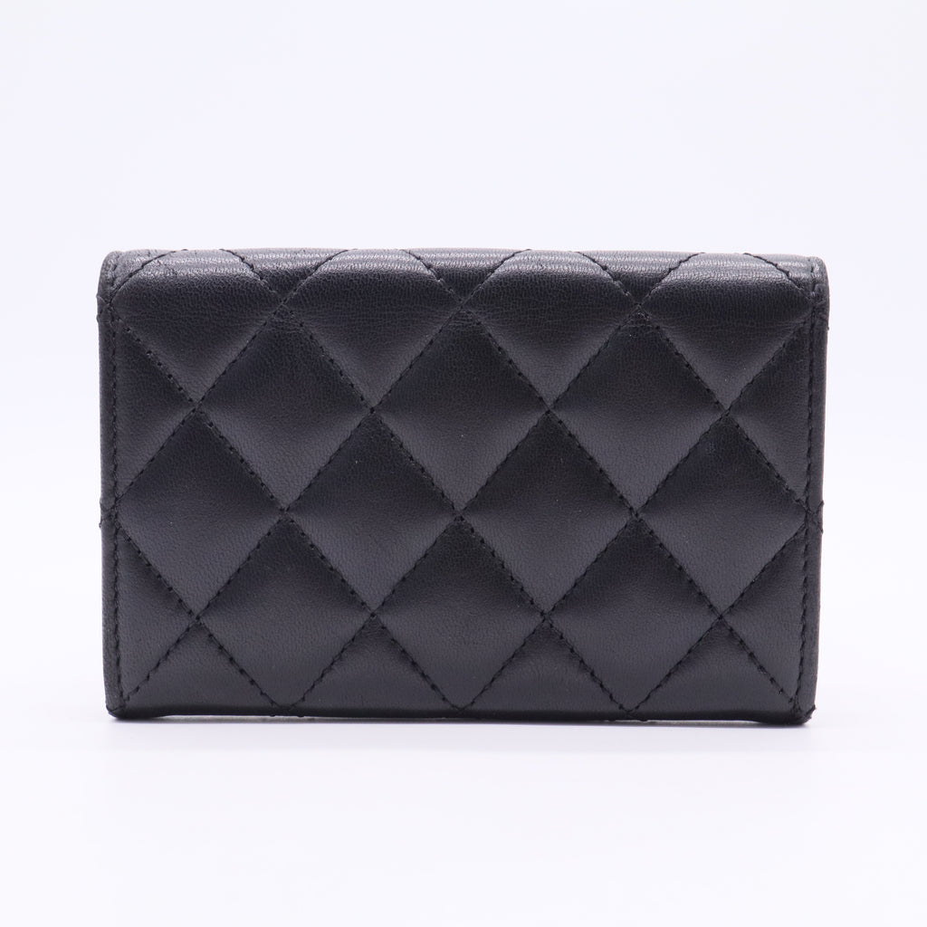 2011-2012 Interlocking CC Logo Trifold Wallet