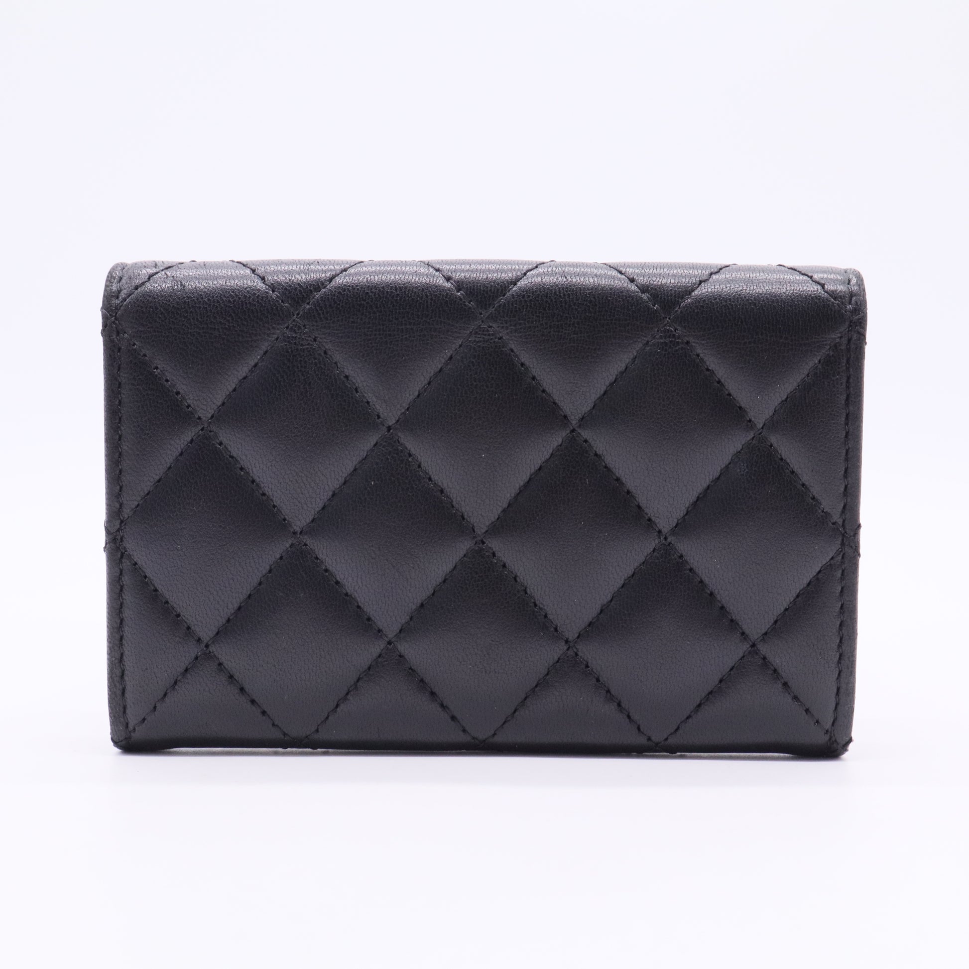2011-2012 Interlocking CC Logo Trifold Wallet