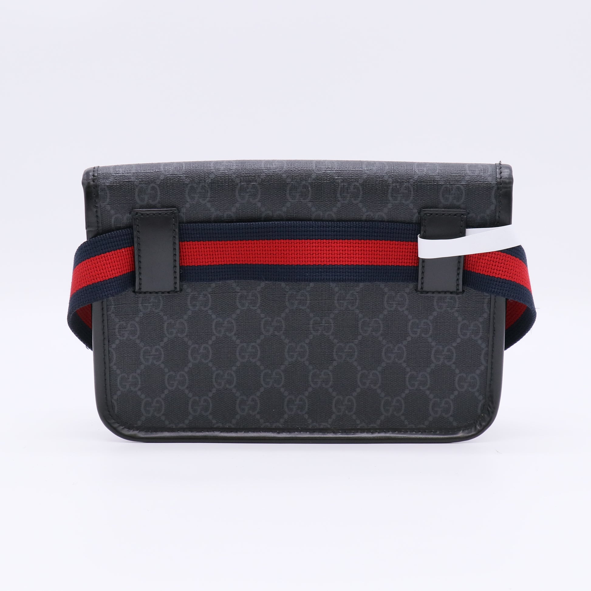 Gucci GG Supreme Monogram Web Slim Belt Bag B23351