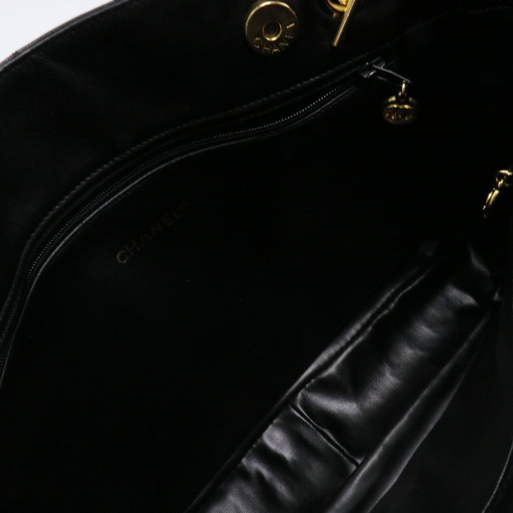 Lambskin Quilted Tote