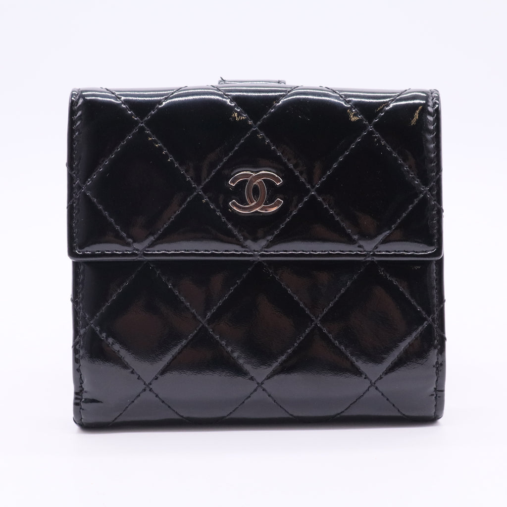 Patent leather wallet