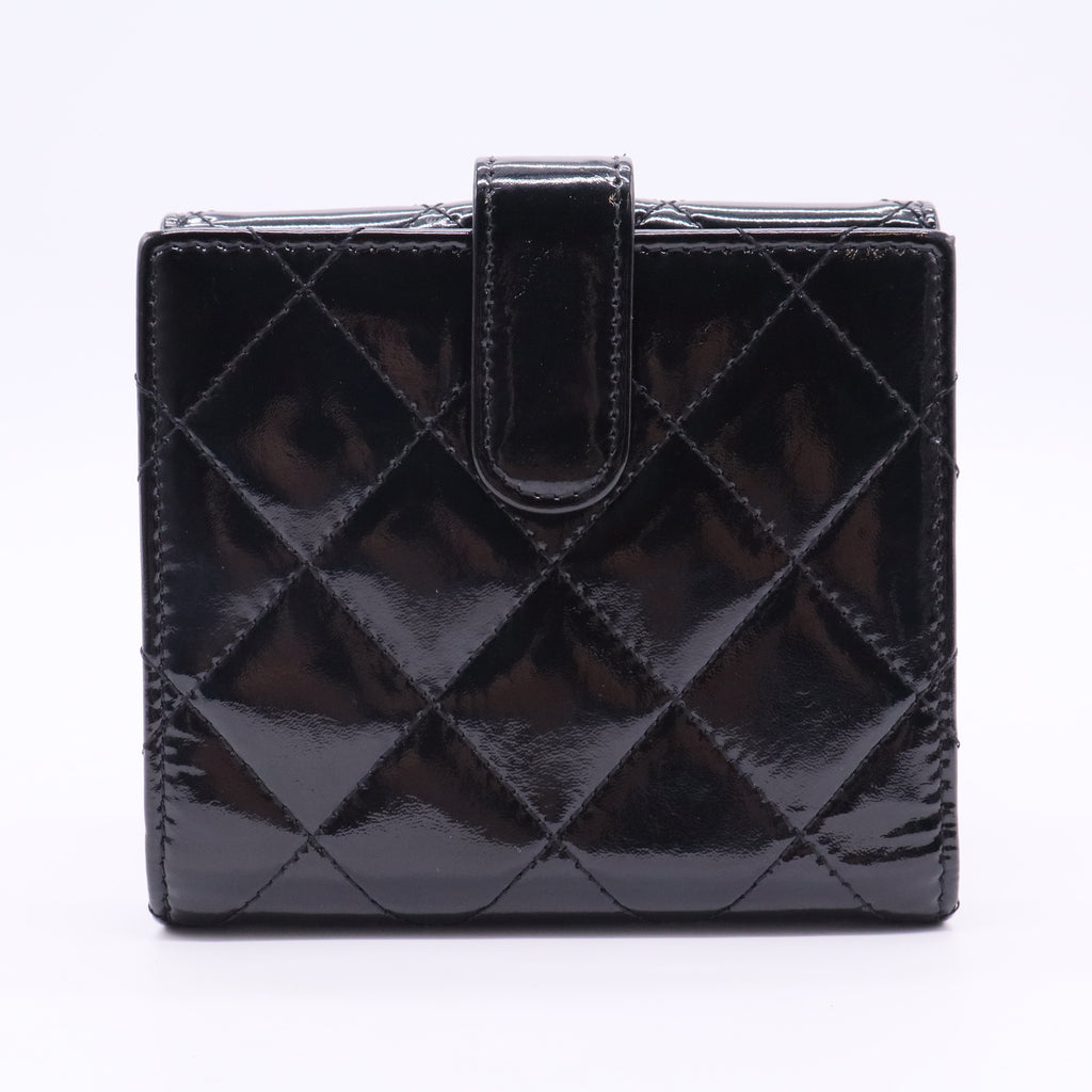 Patent leather wallet