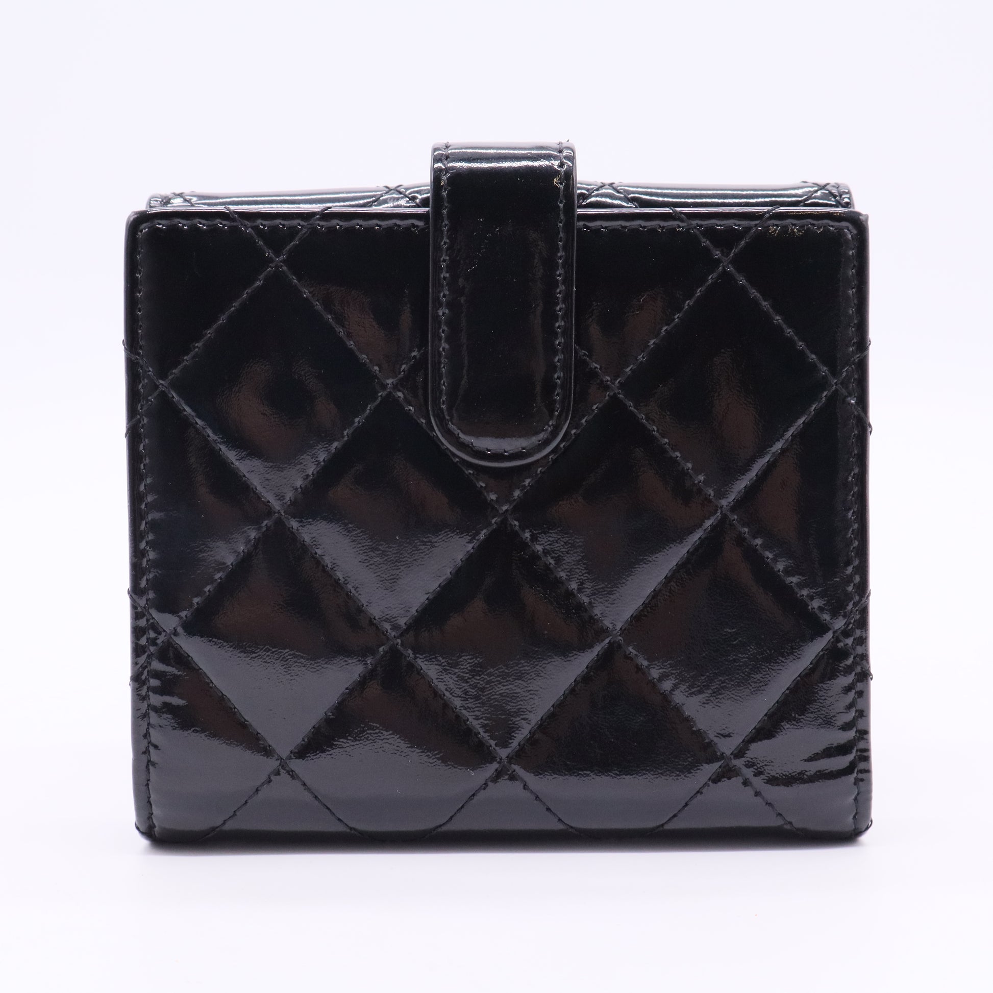 Patent leather wallet