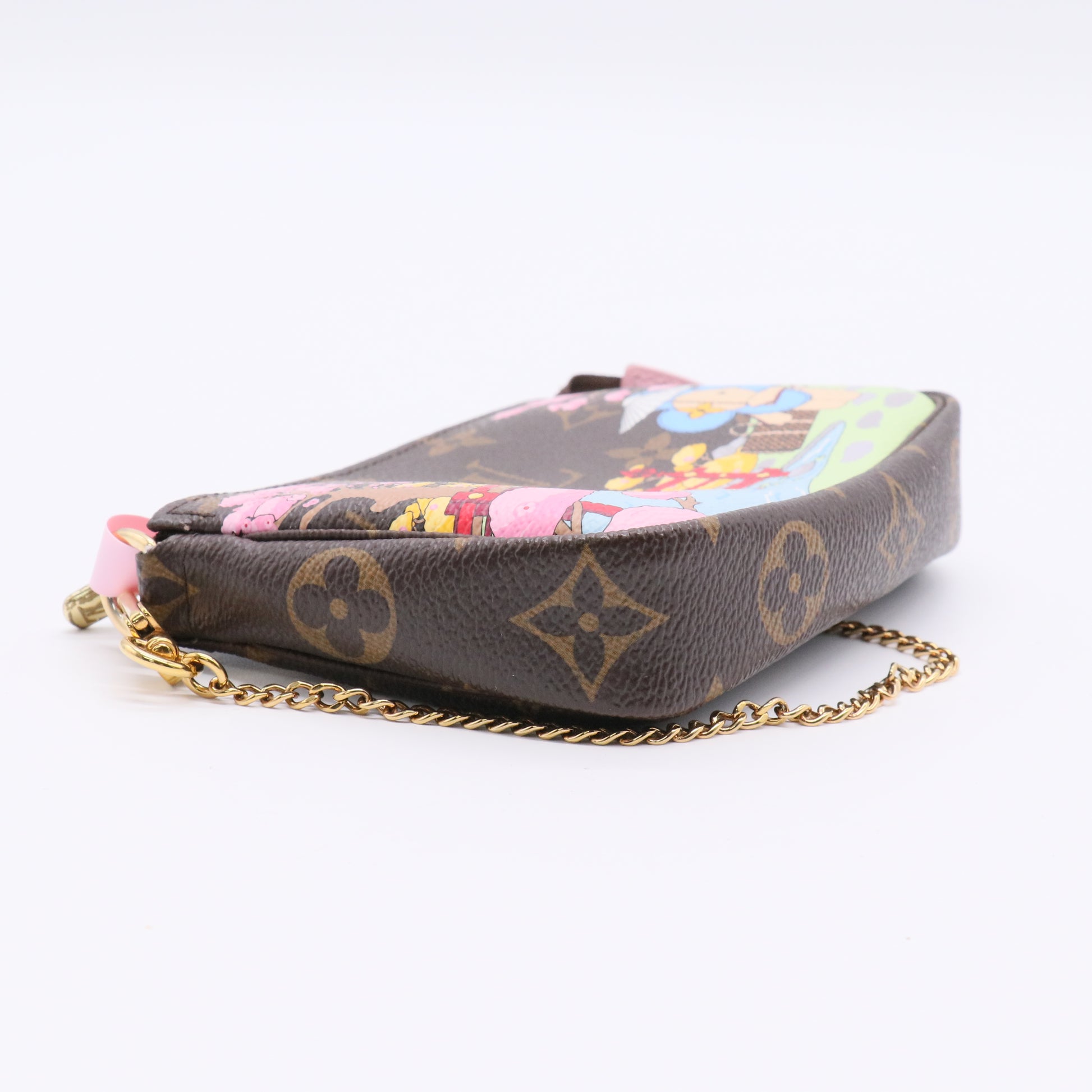 Pochette Accessoires Limited Edition Christmas Animation Monogram Canvas Mini Twins